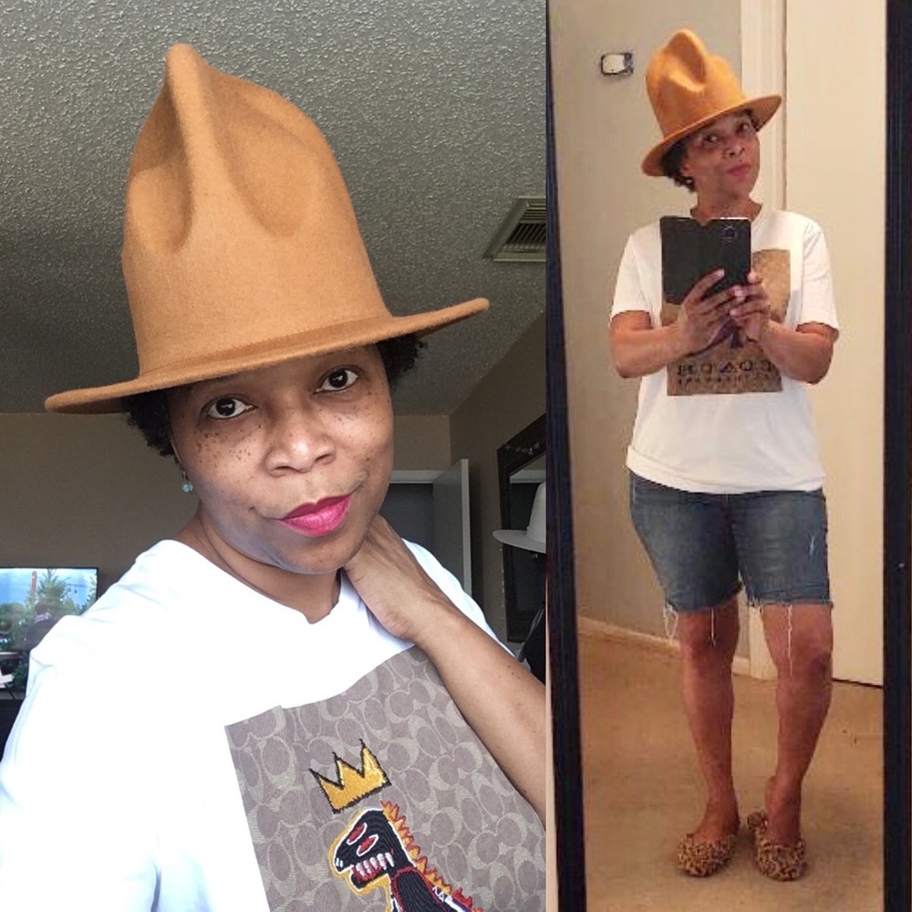 souk and SEPIA BENGBU Structured Wool Hat